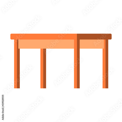 Classroom Object 1 Wooden Table