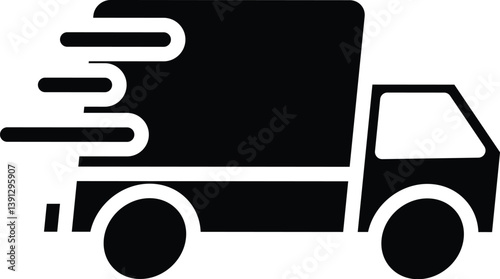 Shipping Solid Icon Type 