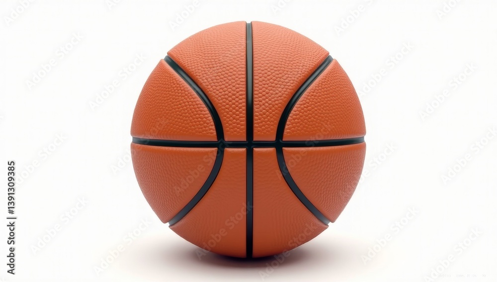 Fototapeta premium Basketball Isolated
