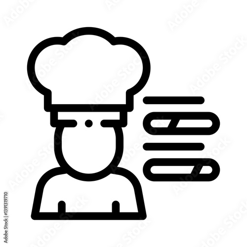 cooking line icon