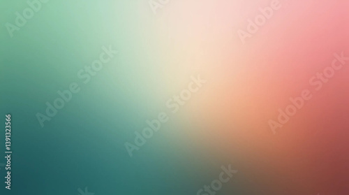 Abstract Blurred Gradient Background in Pastel Colors