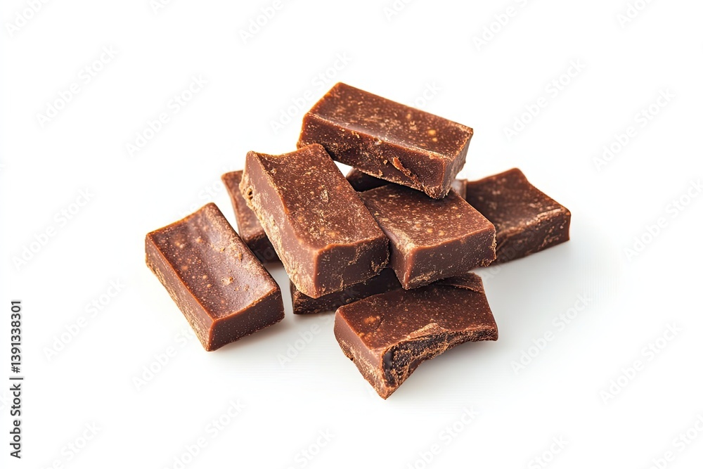 A realistic photo of Brownies, hyper-realistic, isolated on white A realistic photo of Brownies, hyper-realistic, isolated on white
