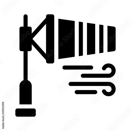 wind glyph icon