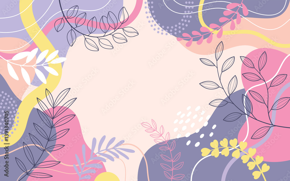 Spring background with beautiful. Template banner and cover. Spring background with beautiful. Template banner and cover.