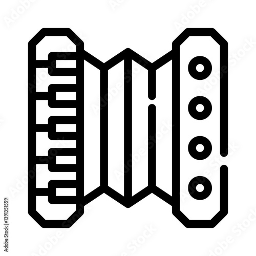 accordion line icon