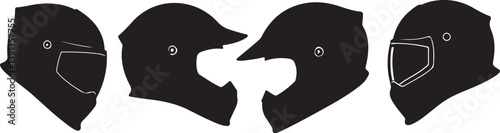 "American Football Runners Silhouette Bundle | NFL Style Clipart SVG"