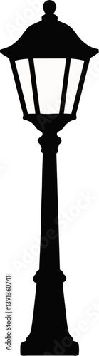 Garden Lamp Vector