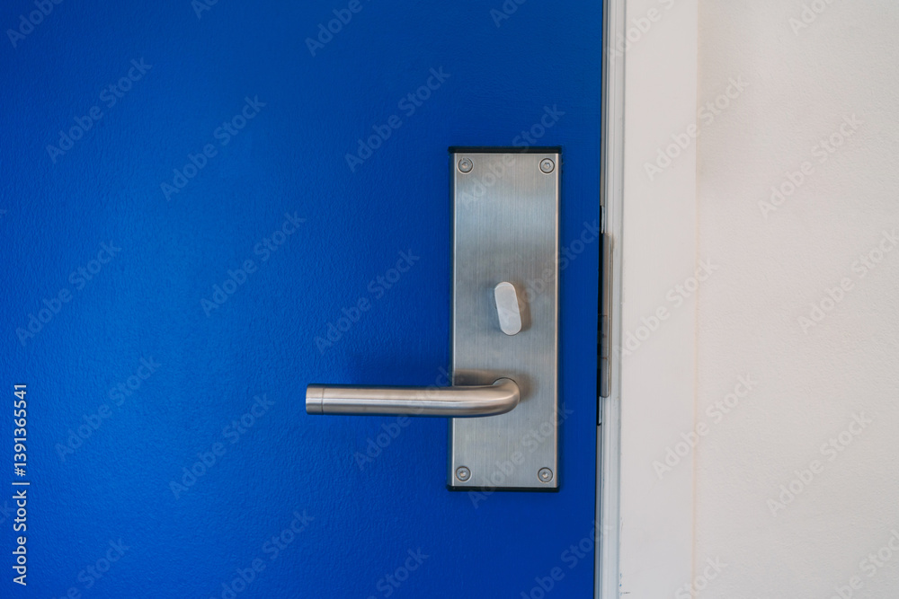 Electronic card key for open door in hotel. Smart card key to lock and unlock door. Security systems and protection concept. Electronic card key for open door in hotel. Smart card key to lock and unlock door. Security systems and protection concept.