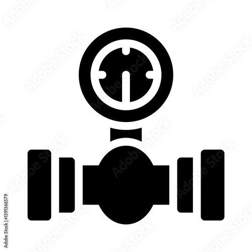 valve glyph icon