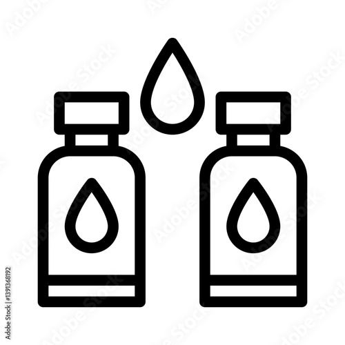 ink cartridge line icon