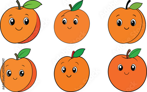 Cute watermelon cartoon vector