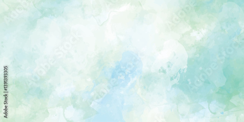 Blue yellow sky gradient watercolor background with cloud texture colorful watercolor background  White and Blue-sky illustrator. of abstract sunset sky with paint blotches and soft blurred texture  