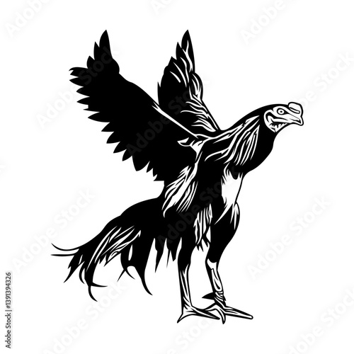 Bild auf Leinwand cock fights