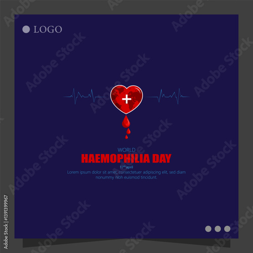 World Haemophilia Day is observed on April 17 to raise awareness about haemophilia and other bleeding disorders.