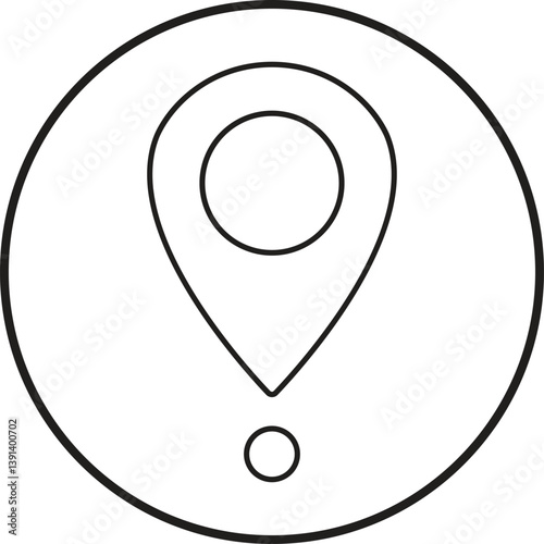 Map pin location icon. Modern map markers vector isolated on transparent background. GPS location symbol. Modern map markers global positioning system and travel destinations.