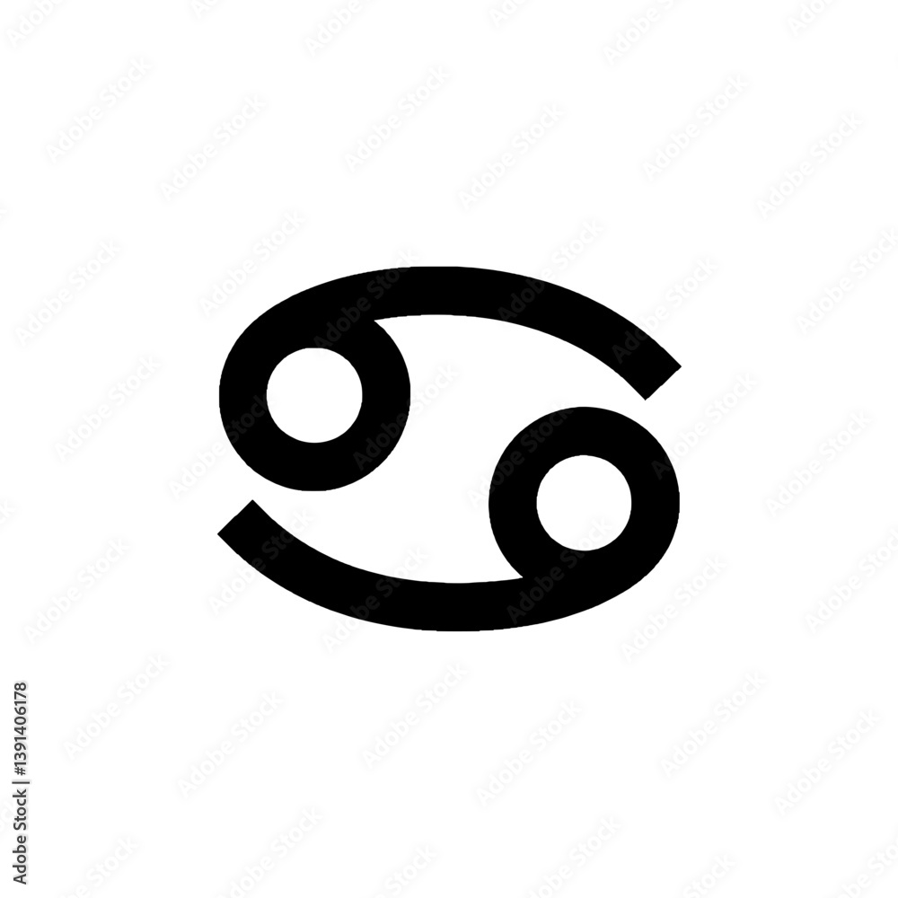 Cancer Zodiac SVG on a transparent background Cancer Zodiac SVG on a transparent background