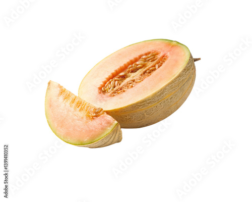 Fresh Casaba Melon Fruit PNG Clipart for Design