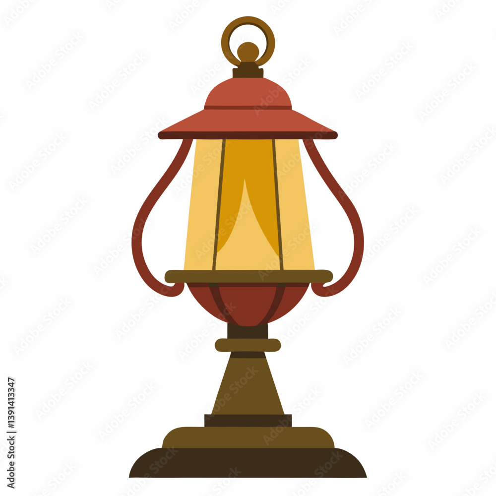 Design Lighted vector art illustration Design Lighted vector art illustration