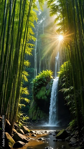 waterfall in the forest