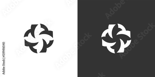 Letter y abstract logo. Suitable for business logo, brand, interview show, podcast, quiz. Flat Vector Logo Design Template Element.