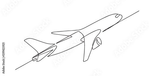 Aircraft Line art