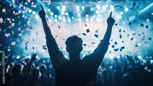 Silhouette of Celebration: ...