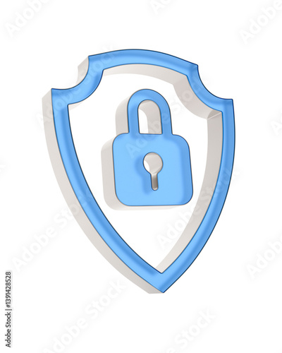 Glass lock into shield on w...