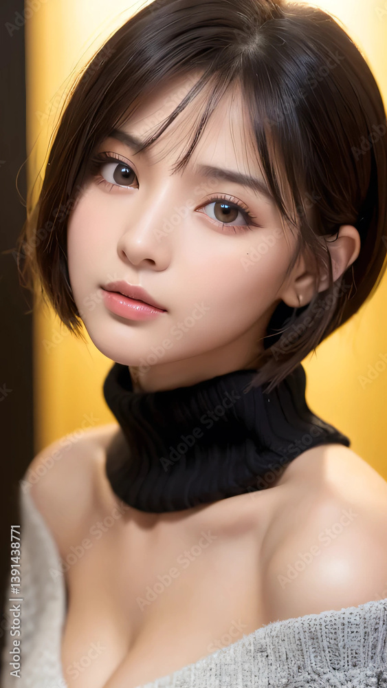 Fototapeta premium 女性, 水着, スポーツ, オフィス, ビキニ, 日本, 韓国, 中国, アジア, モデル