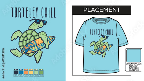 Turtley Chill The Ultimate Relaxed T-Shirt for Easygoing Souls