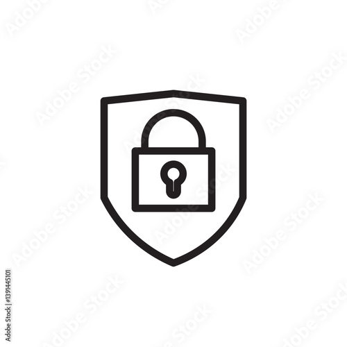 vector lock icon