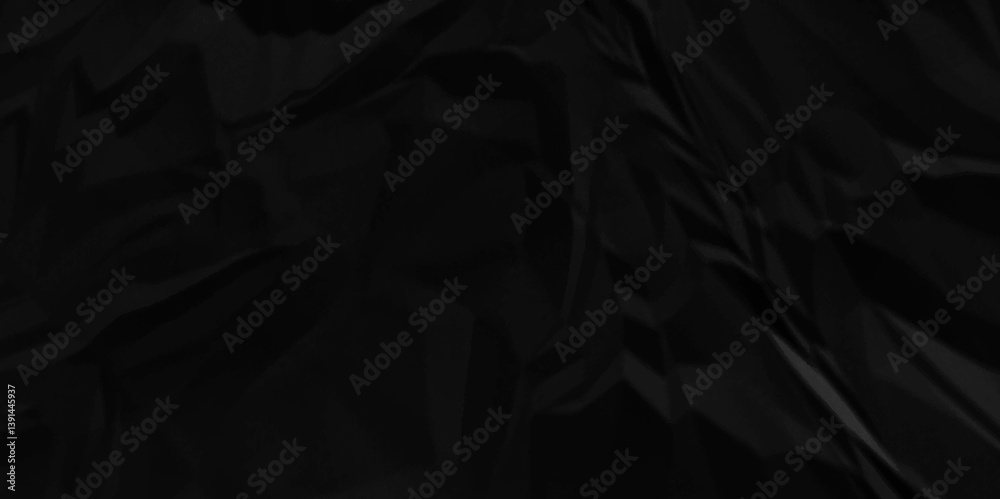Black crumpled paper background texture pattern overlay. wrinkled high resolution arts craft and Seamless black crumpled paper.
Black crumpled paper background texture pattern overlay. wrinkled high resolution arts craft and Seamless black crumpled paper.