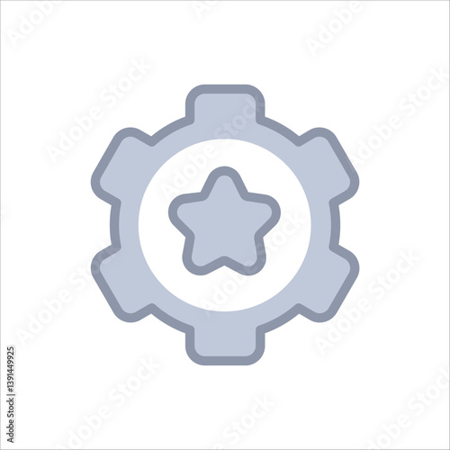 Greyscale icon of a setting tool used in typography or typesetting processes.
