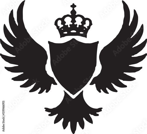 Collection of Royal Crown Silhouettes"