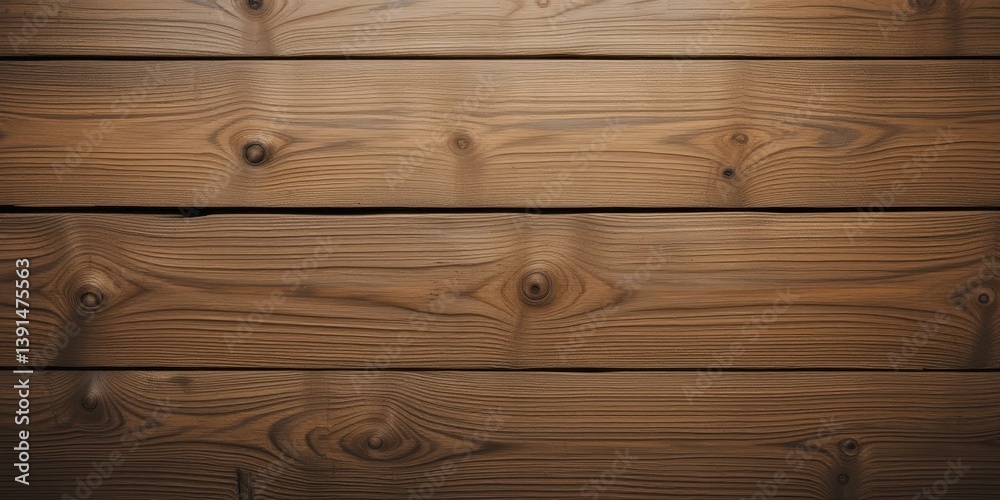 Fototapeta premium A close-up photo showcasing a rich wood texture background, featuring intricate grain patterns, warm brown hues, and subtle knots, perfect for adding a natural, rustic feel to designs.