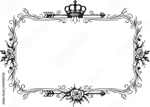 "Collection of Royal Crown Silhouettes