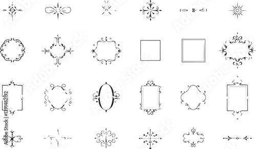 "Collection of Royal Crown Silhouettes