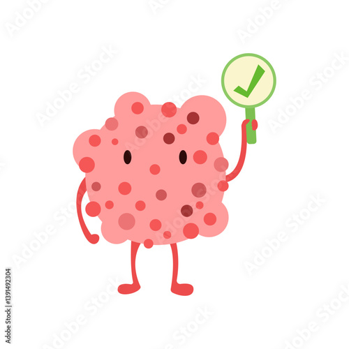 cancer cell spread. cancer disease concept