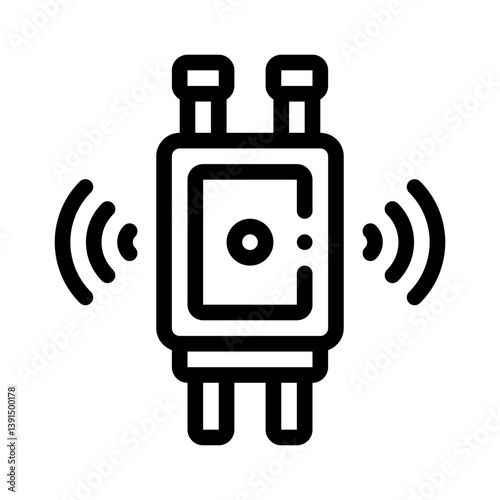 vibration line icon