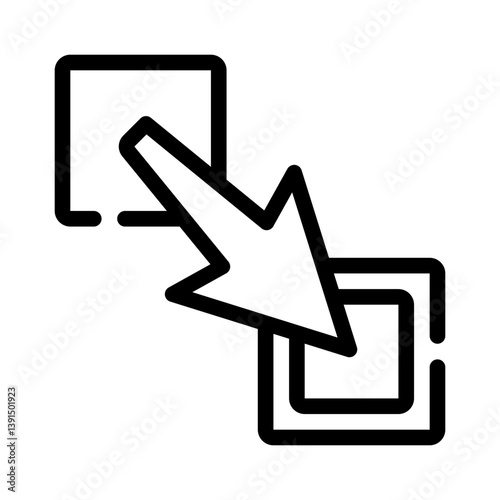 drag line icon