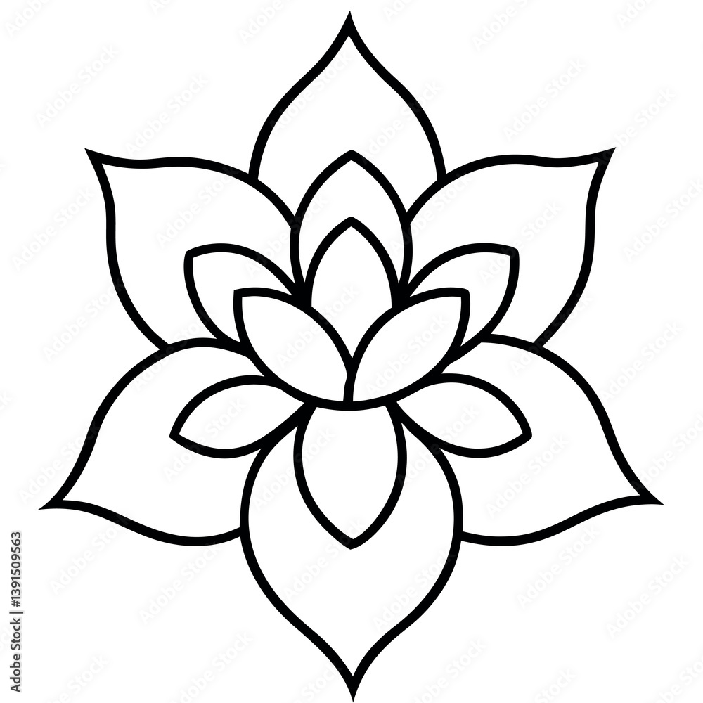 Flower-alpona-design-and-ceramic-vector. Flower-alpona-design-and-ceramic-vector.