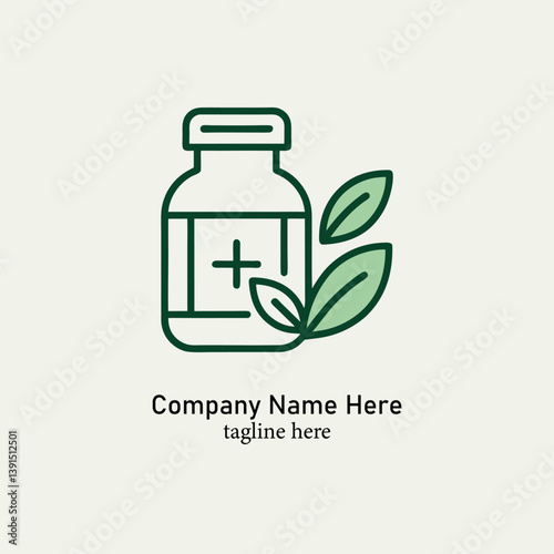 pharmacy logo design vector  