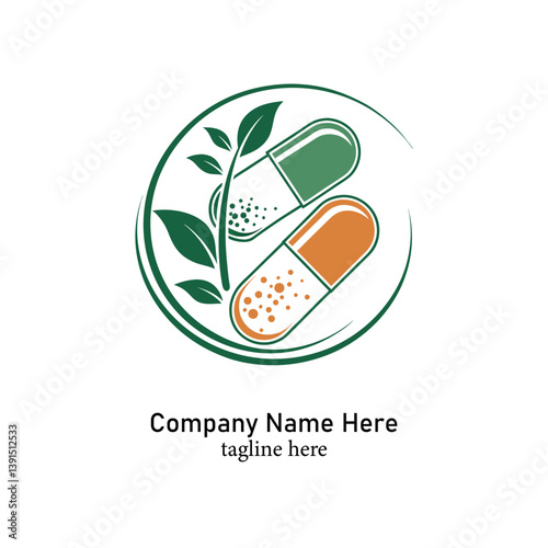 pharmacy logo design vector  