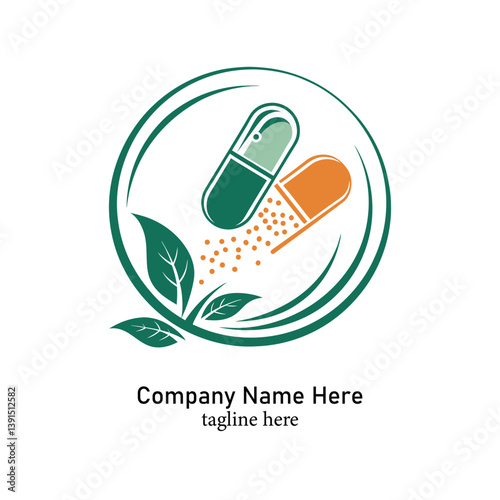 pharmacy logo design vector  