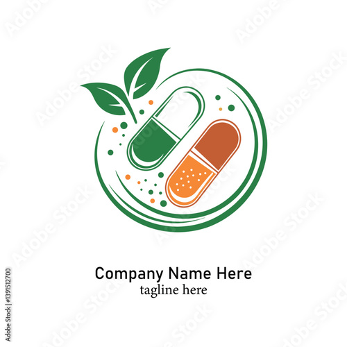 pharmacy logo design vector  