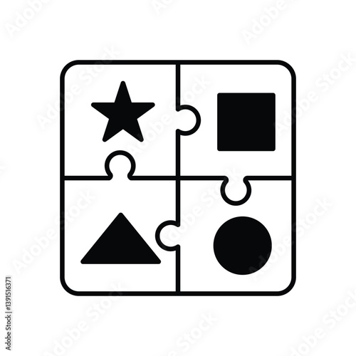 MAT vector icon stock illustration