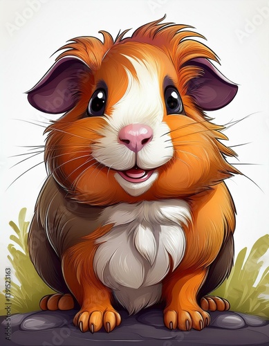 Generated image: Niedliches Meerschweinchen
