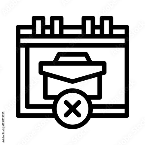 layoff line icon