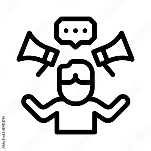 protest line icon