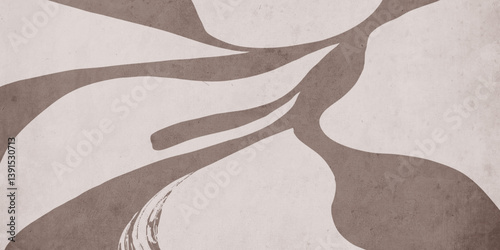 Abstract background in vintage style. Stylized old with grain. For use in graphics, for printing on wall decorations.