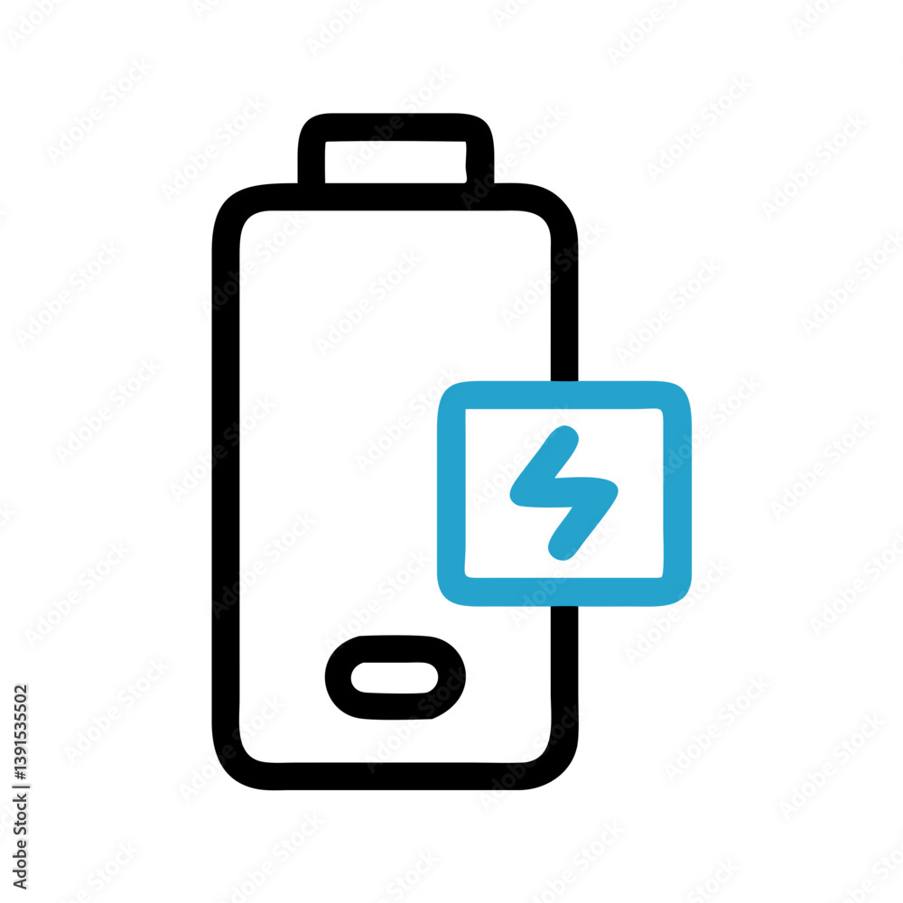 Battery Icon Representing Power Level Icon Design Battery Icon Representing Power Level Icon Design